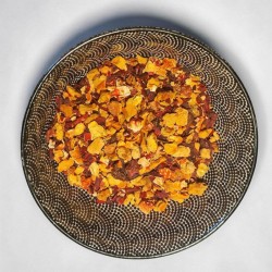 Infusion Aphrodite fraise — Infusion fruitée | La Nymphe des Montagnes