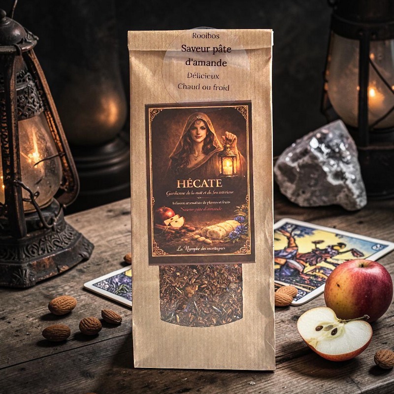 Infusion Hécate pâte d’amande – Rooibos sans théine | Nymphe des Montagnes