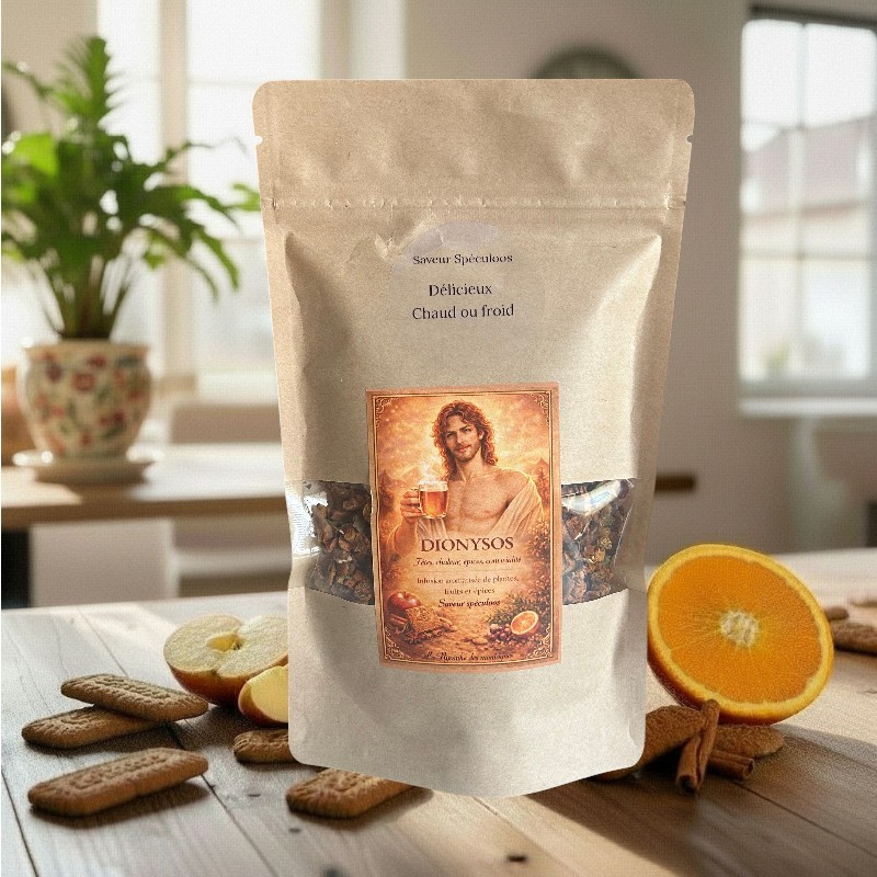 Infusion Dionysos – Spéculoos & gourmandise | La Nymphe des Montagnes