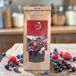 Infusion aromatisée baies sauvages — thé noir | la nymphe des montagnes