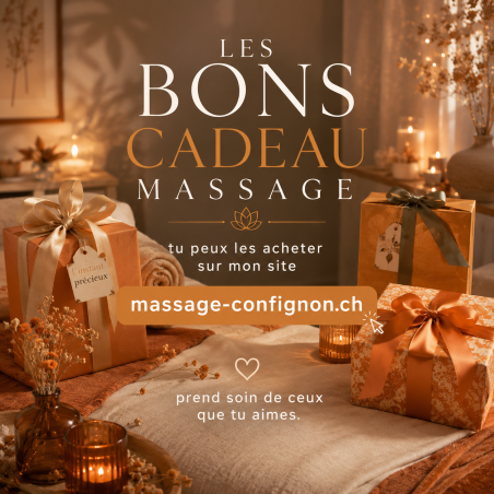 Bon cadeau massage
