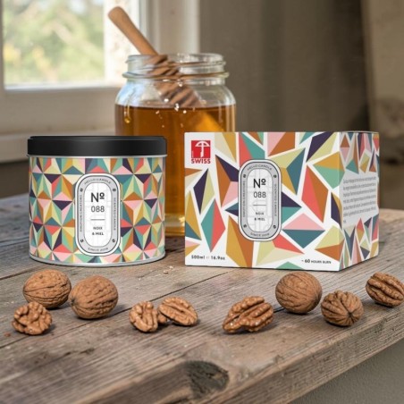 Bougie N°88 Noix & Miel — gourmande & réconfortante | Hello Candle Suisse