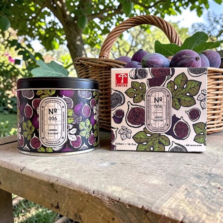 Bougie N°006 Jardin d'Ulysse — Feuille de figuier | Hello Candle Suisse