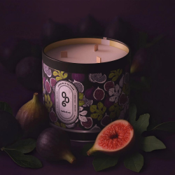 Bougie N°006 Jardin d'Ulysse — Feuille de figuier | Hello Candle Suisse