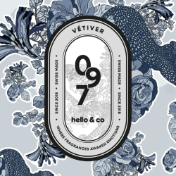 Bougie N°97 Vétiver — boisée & élégante | Hello Candle Suisse