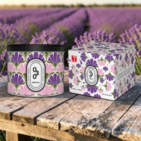 Bougie N°30 Lavande — Lavande de Provence | Hello Candle Suisse