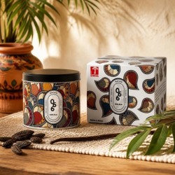 Bougie N°66 Mexico — Fève de tonka chaude | Hello Candle Suisse