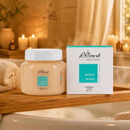 Gommage Altearah Turquoise sérénité à l'ylang-ylang