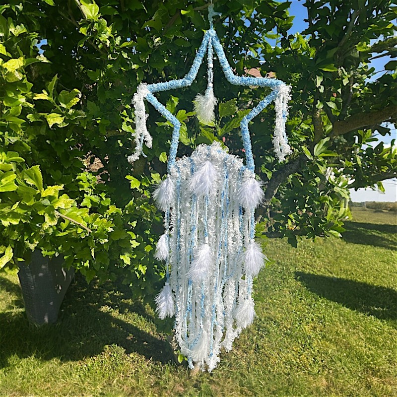 Attrape rêves — Plume d'étoile Attrape rêves — Plume d'étoile