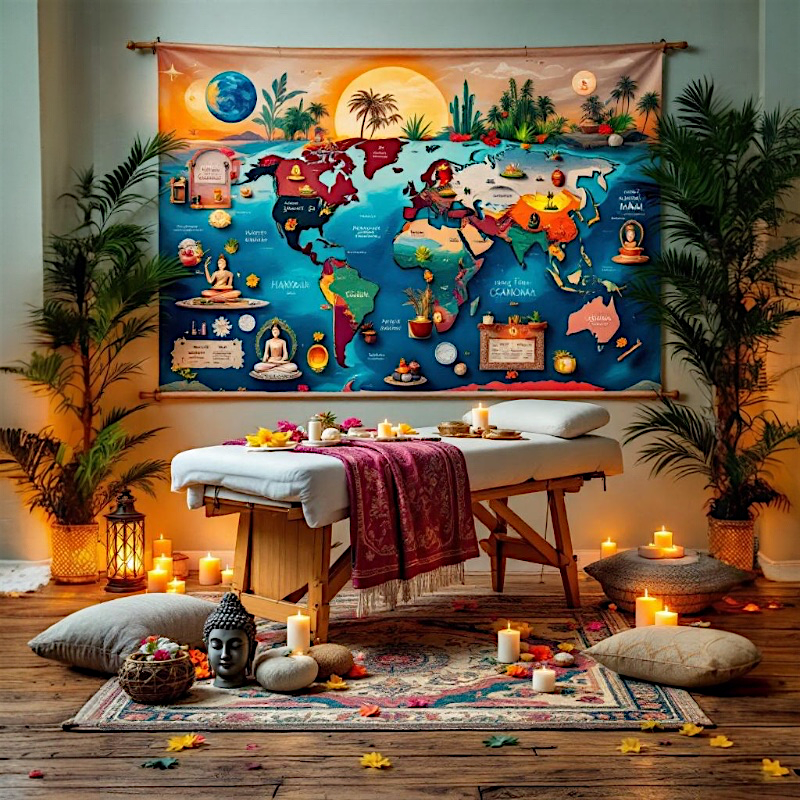 Massage des 5 continents Massage des 5 continents