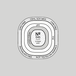 Bougie — N°45 Citron vert