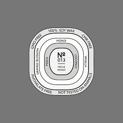Bougie — N°13 Pêche monoÏ