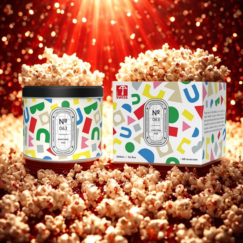 Bougie — N°63 Popcorn fizz