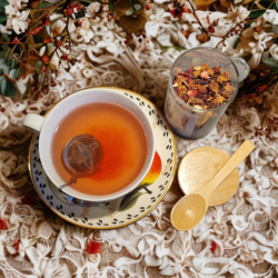 Infusion douceur hivernale — fruits & épices | La Nymphe des Montagnes