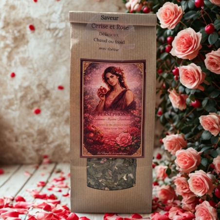 infusion perséphone — cerise & rose | la nymphe des montagnes