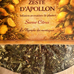 Infusion Zeste d’Apollon – Agrumes & énergie | Nymphe des Montagnes