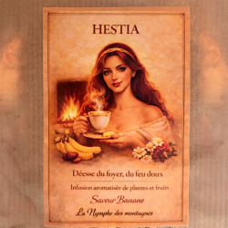 Infusion Hestia – Banane & douceur | Nymphe des Montagnes