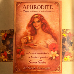 Infusion Aphrodite fraise — Infusion fruitée | La Nymphe des Montagnes
